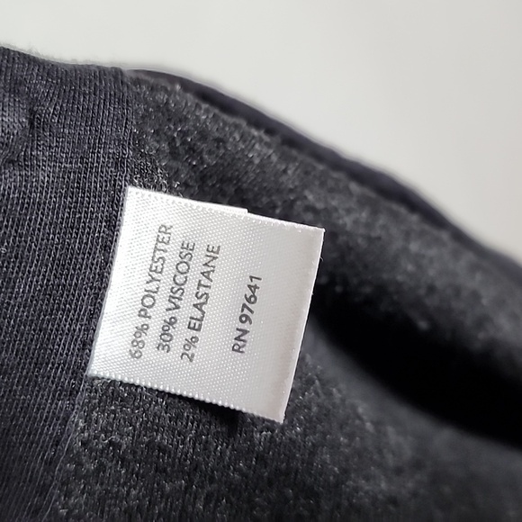 PURE J.JILL poncho  over size XXS  black  grey - Picture 7 of 10